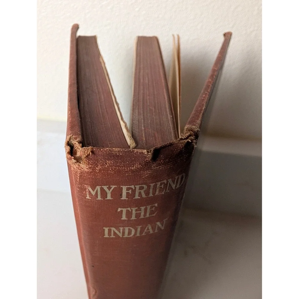 My Friend the Indian by James McLaughlin Vintage Hardcover Houghton Mifflin